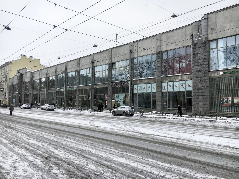 Фасады торговых рядов